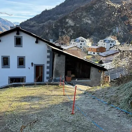 別荘 Hubelhaus, Freistehende Wohlfuehloase An Sehr Schoener Lage Turtmann